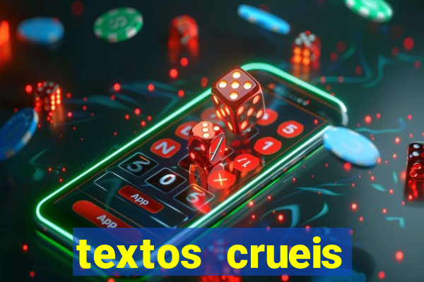 textos crueis demais para serem lidos rapidamente pdf